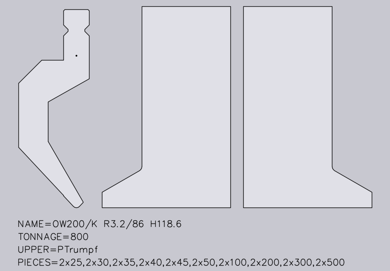 DXF example
