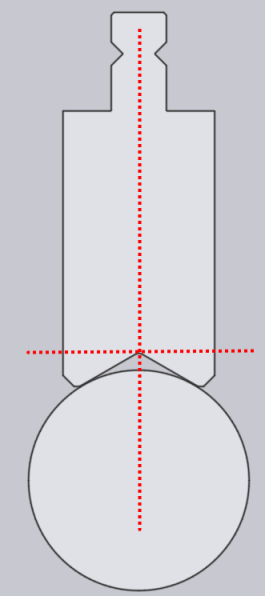 Radius punch
