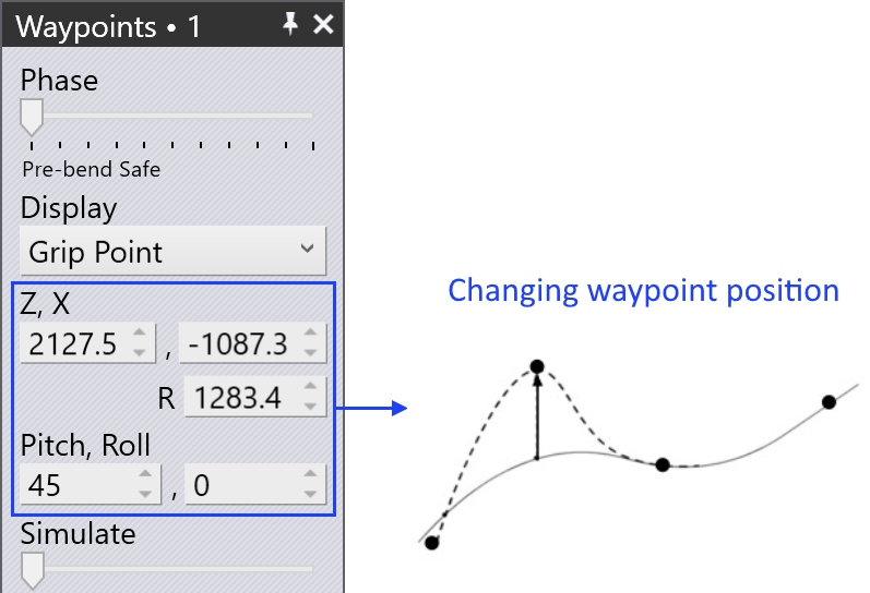 Change waypoint