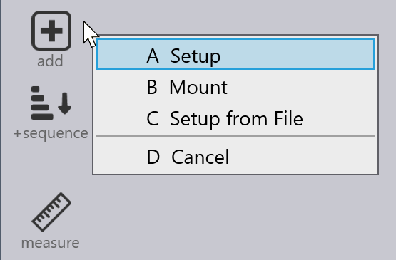 Add Setup