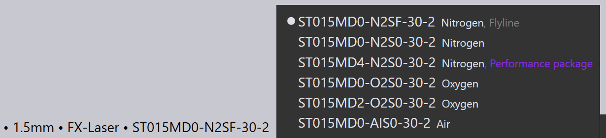 Selecting LTT