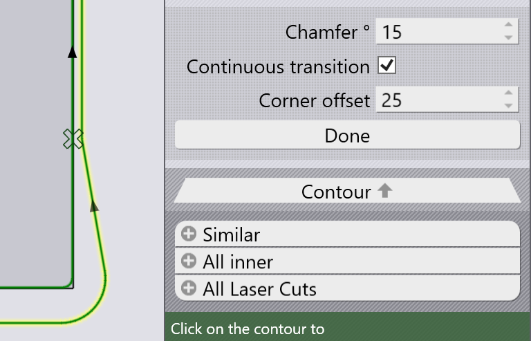 Continuous Transition