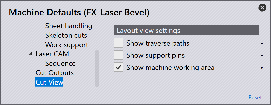 View Settings
