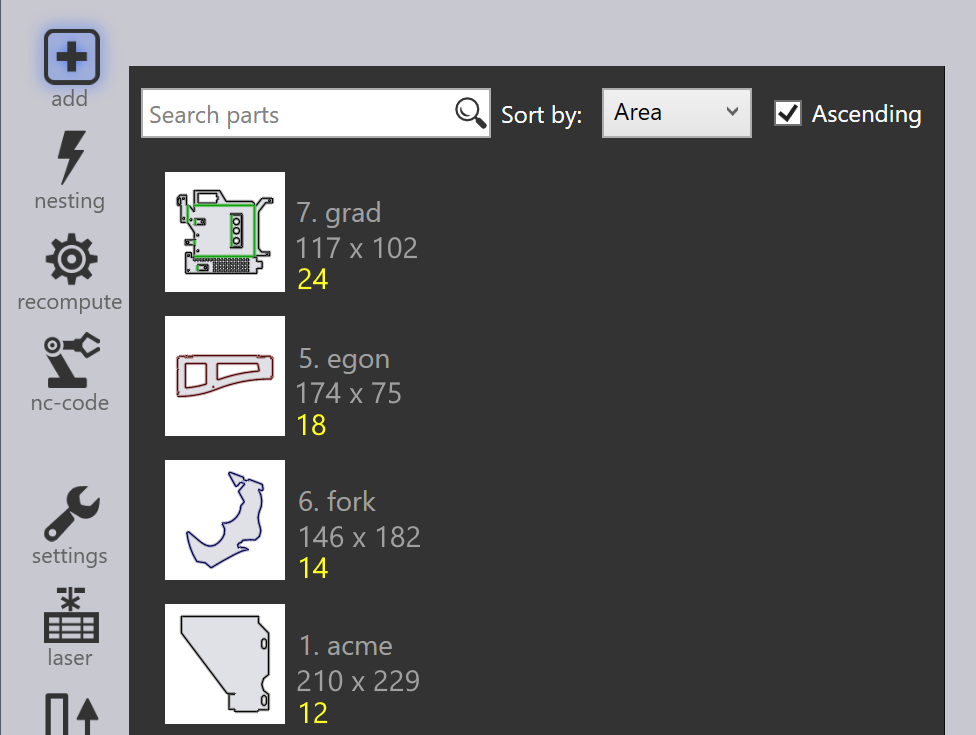 Add Part