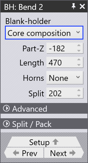 Core composition