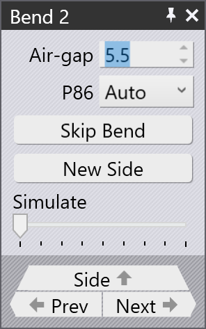 Edit Bend