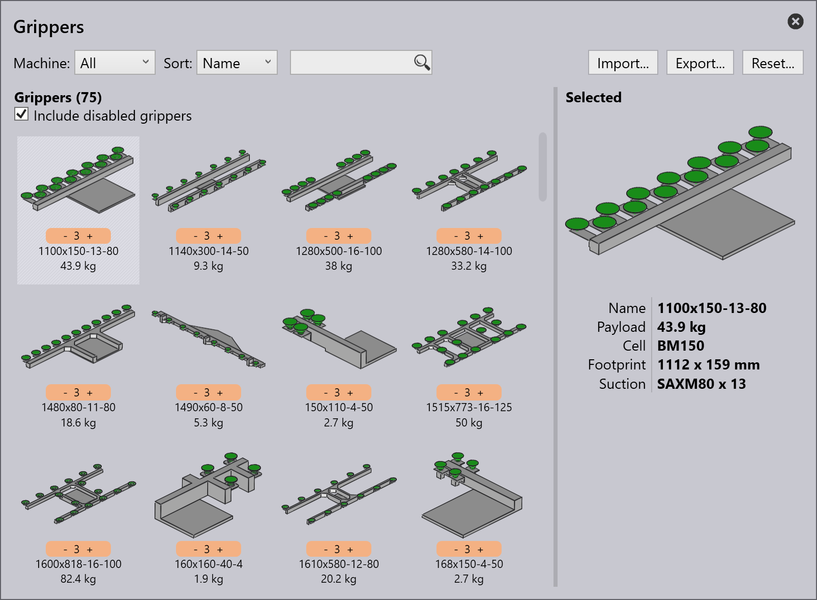 GripperInventory