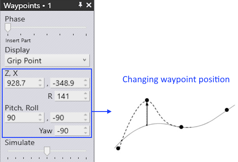 Change waypoint