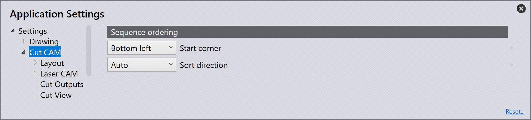 Sequence ordering
