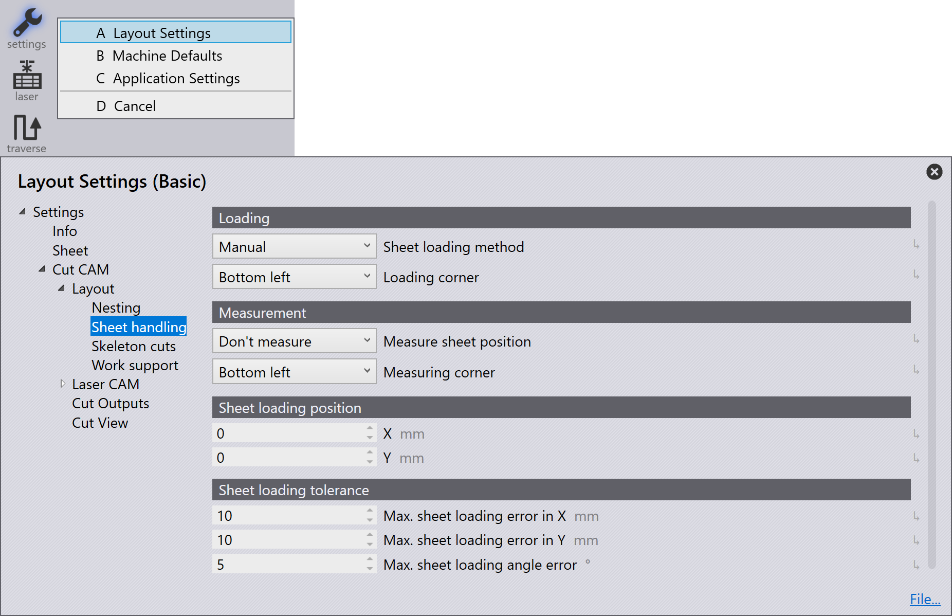 Sheet handling